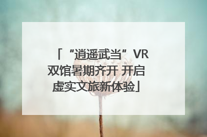 “逍遥武当”VR双馆暑期齐开 开启虚实文旅新体验