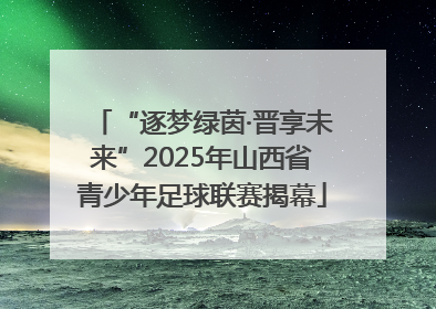 “逐梦绿茵·晋享未来”2025年山西省青少年足球联赛揭幕