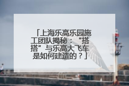 上海乐高乐园施工团队揭秘：“搭搭”与乐高大飞车是如何建造的？