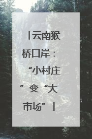 云南猴桥口岸：“小村庄”变“大市场”