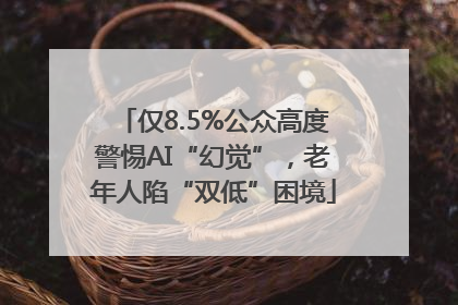 仅8.5%公众高度警惕AI“幻觉”，老年人陷“双低”困境