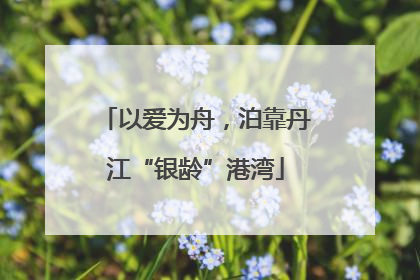以爱为舟，泊靠丹江“银龄”港湾