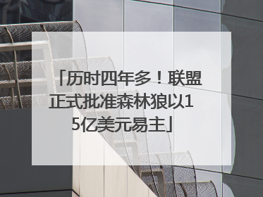 历时四年多！联盟正式批准森林狼以15亿美元易主