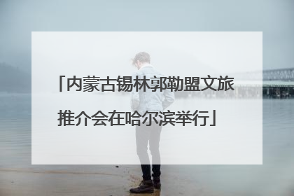 内蒙古锡林郭勒盟文旅推介会在哈尔滨举行