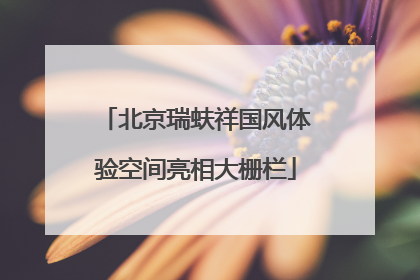 北京瑞蚨祥国风体验空间亮相大栅栏
