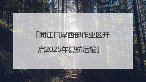 同江口岸西部作业区开启2025年夏航运输