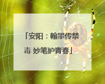 安阳：翰墨传禁毒 妙笔护青春