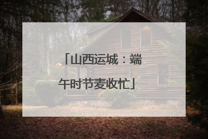 山西运城：端午时节麦收忙
