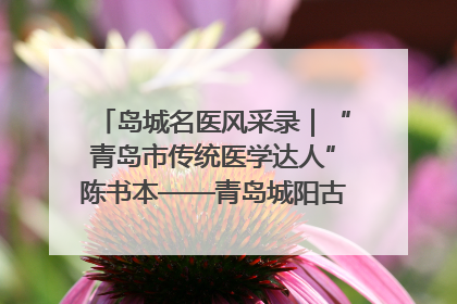 岛城名医风采录｜“青岛市传统医学达人”陈书本——青岛城阳古镇正骨医院骨伤科