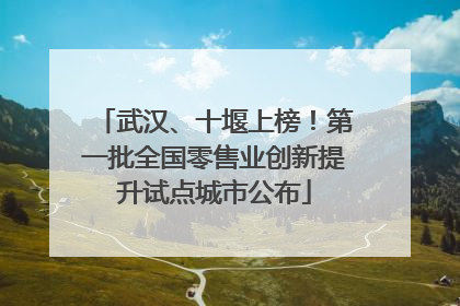 武汉、十堰上榜！第一批全国零售业创新提升试点城市公布