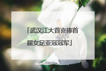 武汉江大首喜捧首届女足亚冠冠军