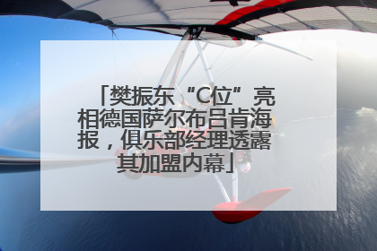 樊振东“C位”亮相德国萨尔布吕肯海报，俱乐部经理透露其加盟内幕