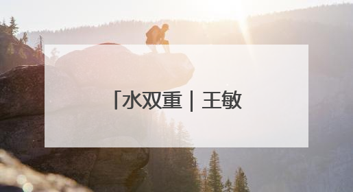 水双重｜王敏杰·余王波作品展在宁海启幕