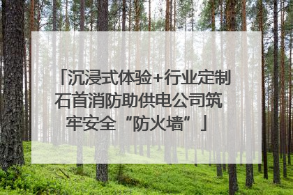 沉浸式体验+行业定制 石首消防助供电公司筑牢安全“防火墙”