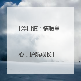 淳口镇：情暖童心，护航成长
