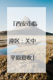 西安市临潼区：关中平原夏收