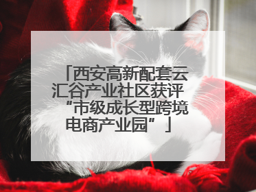 西安高新配套云汇谷产业社区获评“市级成长型跨境电商产业园”