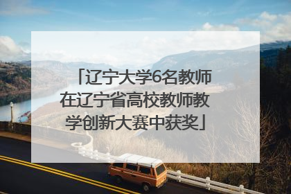 辽宁大学6名教师在辽宁省高校教师教学创新大赛中获奖