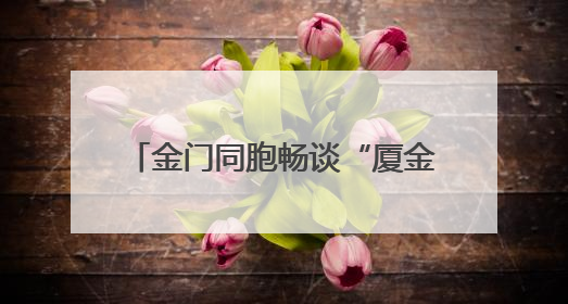 金门同胞畅谈“厦金同城生活圈”：不是一家人不进一家门