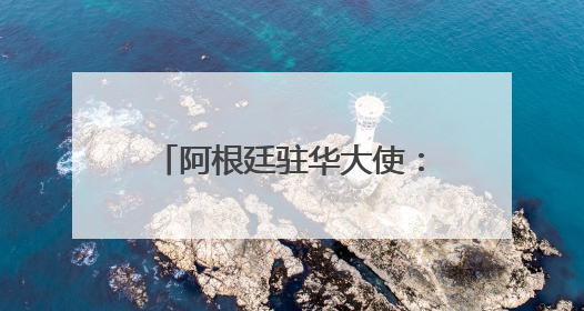 阿根廷驻华大使：发展中国家以中国模式为范本应对挑战
