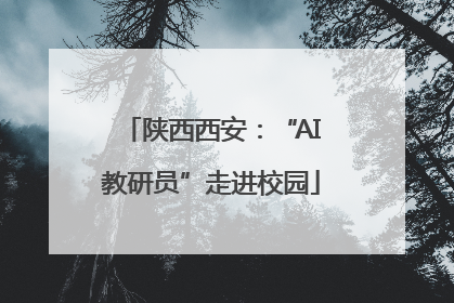 陕西西安：“AI教研员”走进校园